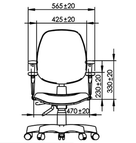 Cadeira Executiva Ergonômica NR17 Internauta Preta