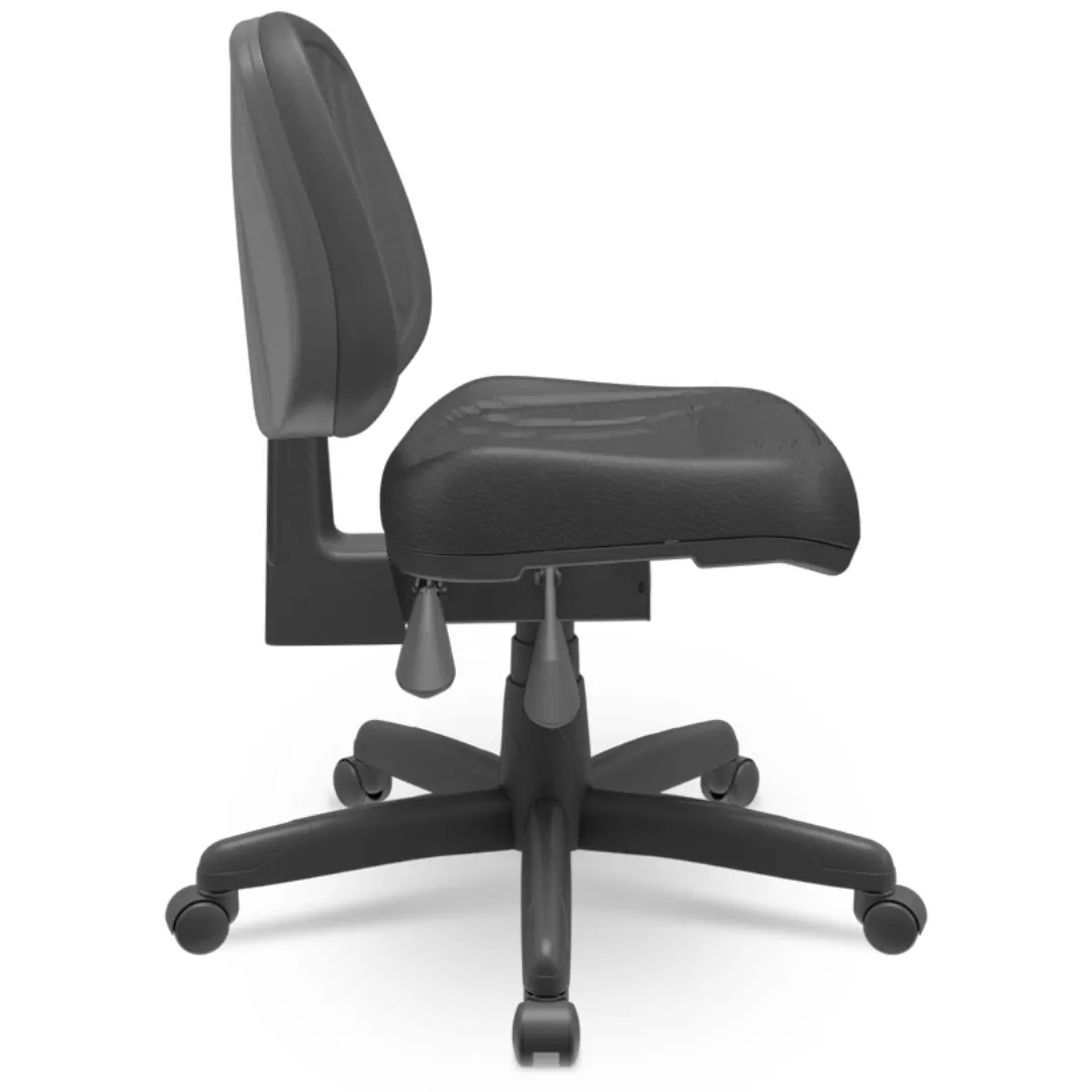 Cadeira Premium Executiva Ergonômica Sem Braço - Backplax ABNT 13962 / NR-17