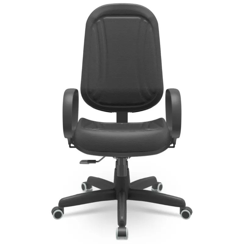 Cadeira Premium Presidente - Relax + Braço Fixo + Base Standart - ABNT 13962 / NR-17